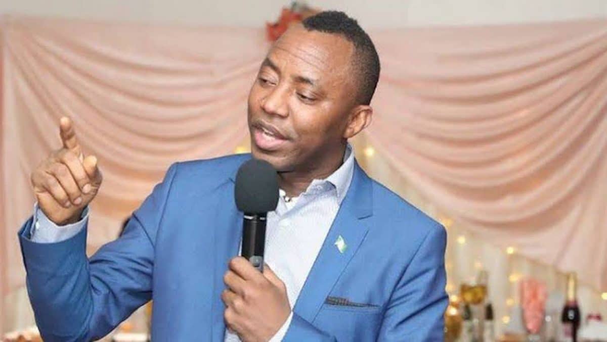 Sowore rejects presidential election results