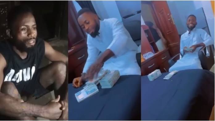 Nigerian Varsity student arrested for allegedly kidnapping his Bestie days after flaunting money online