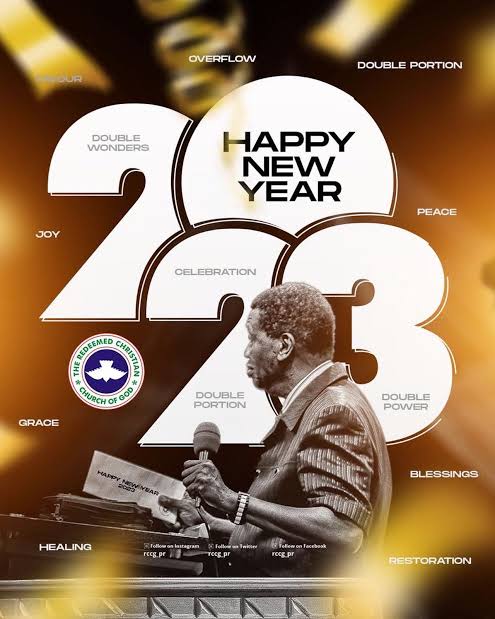 Wealth Transfer, Other 2023 Prophecies By Pastor Enoch Adeboye Released
