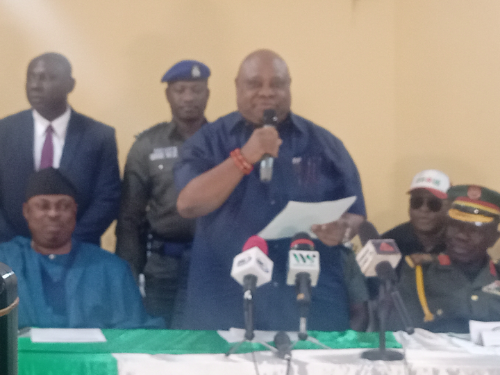 Insecurity: Osun Governor Hosts Security Chiefs