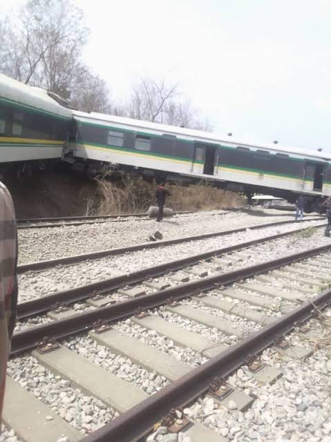 BREAKING: Another mishap hits train in Nigeria, many passengers stranded inside forest