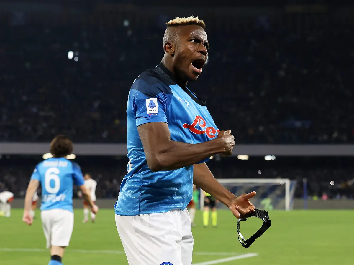 UCL: Osimhen bags Man of the Match in Napoli’s victory at Braga