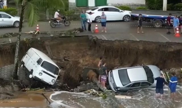 36 people dead in Brazil as heavy rain causes destruction