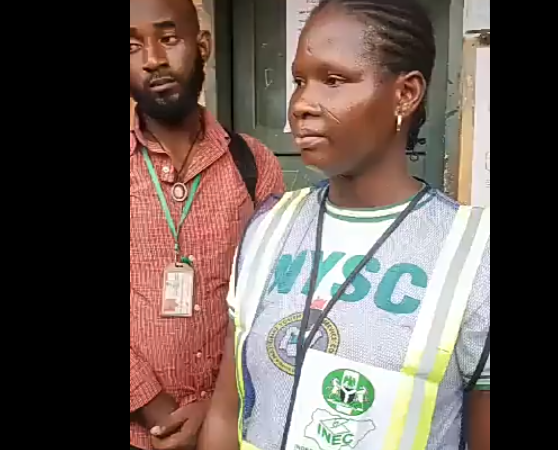 Election: Corps member caught allegedly transferring Labour party votes to other party