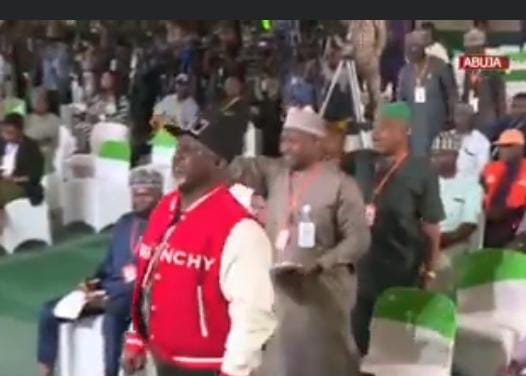 2023 Polls: ‘We Won’t Take It, Dino Melaye Protests INEC’s Collation Process In Abuja