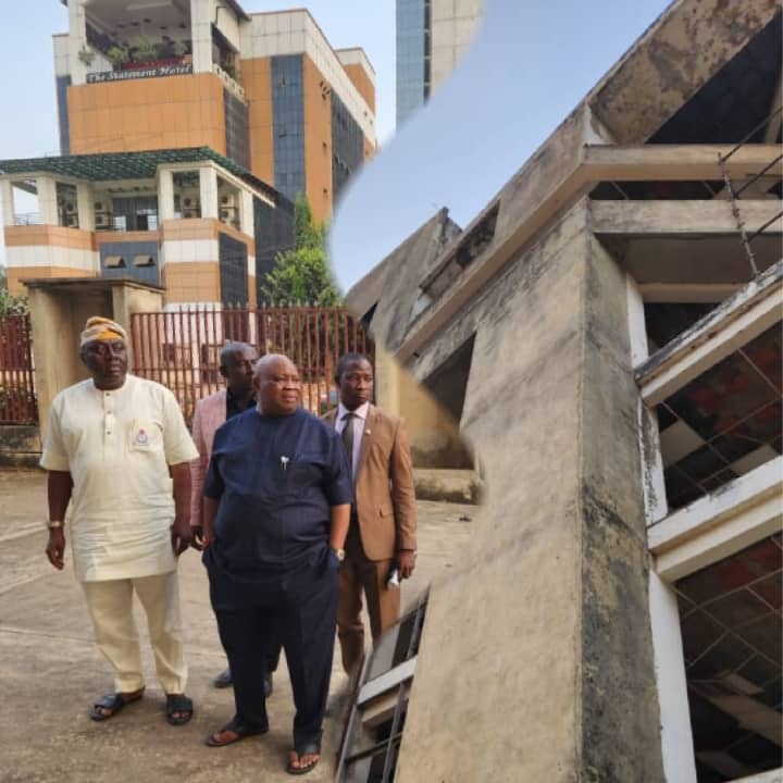 Photos: Adeleke visits Abandoned Osun House in Abuja, declares next action