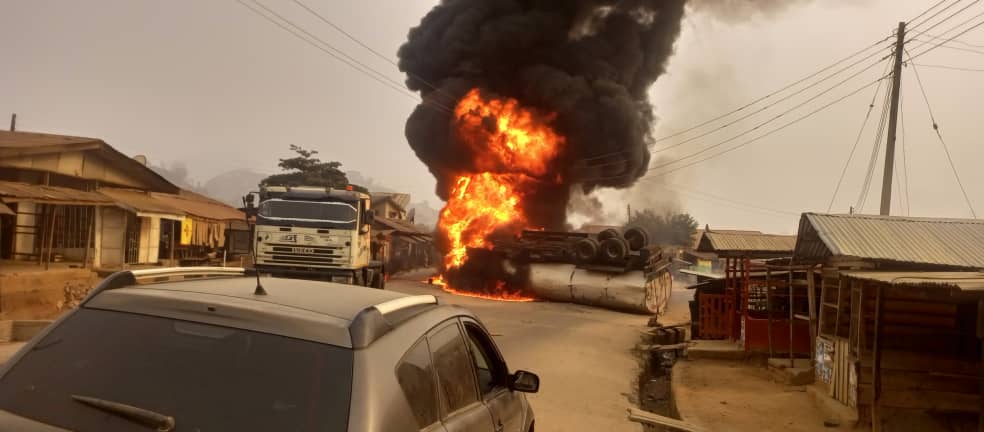 Houses, Property Worth Millions Razed As Petrol-laden Tanker Explodes In Idanre