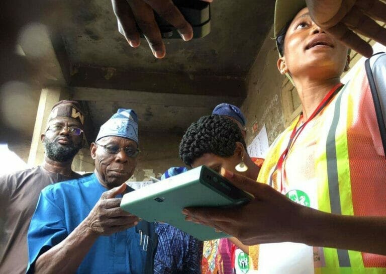 NigeriaElection2023: Obasanjo loses polling Unit despite Peter Obi’s endorsement