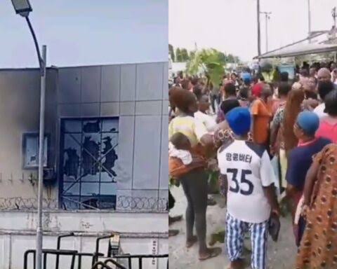 Protesters Attack First Bank, Burn Access Bank Over Naira Scarcity