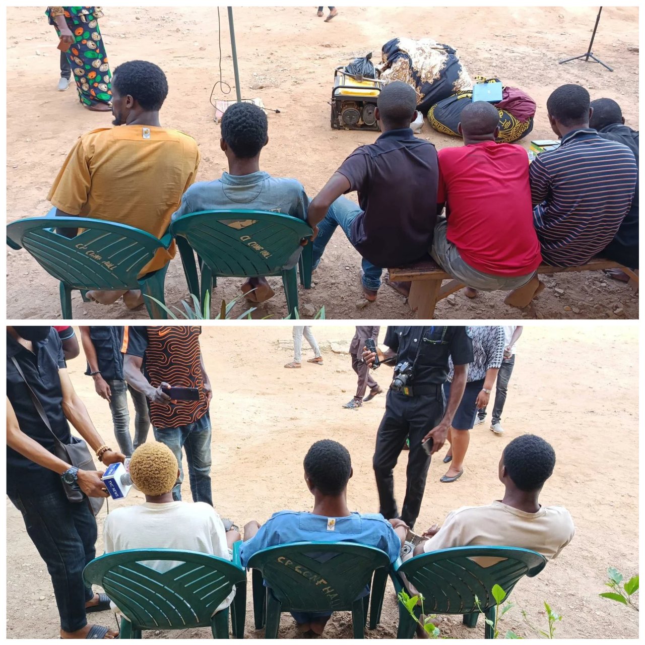 Inside Osun: Police Parade Suspected Kidnappers, Ritualists, Robbers, Mur#derers