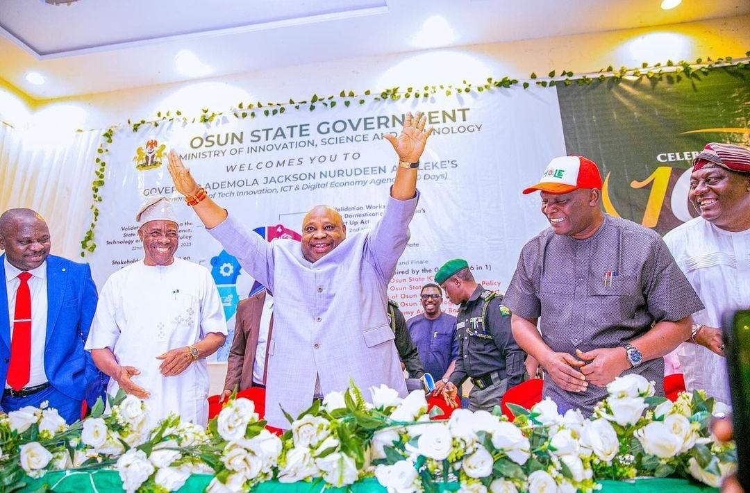 Again, Adeleke Identifies With PWDs, Commissions Empowerment Project For Them Through Osun CSDA