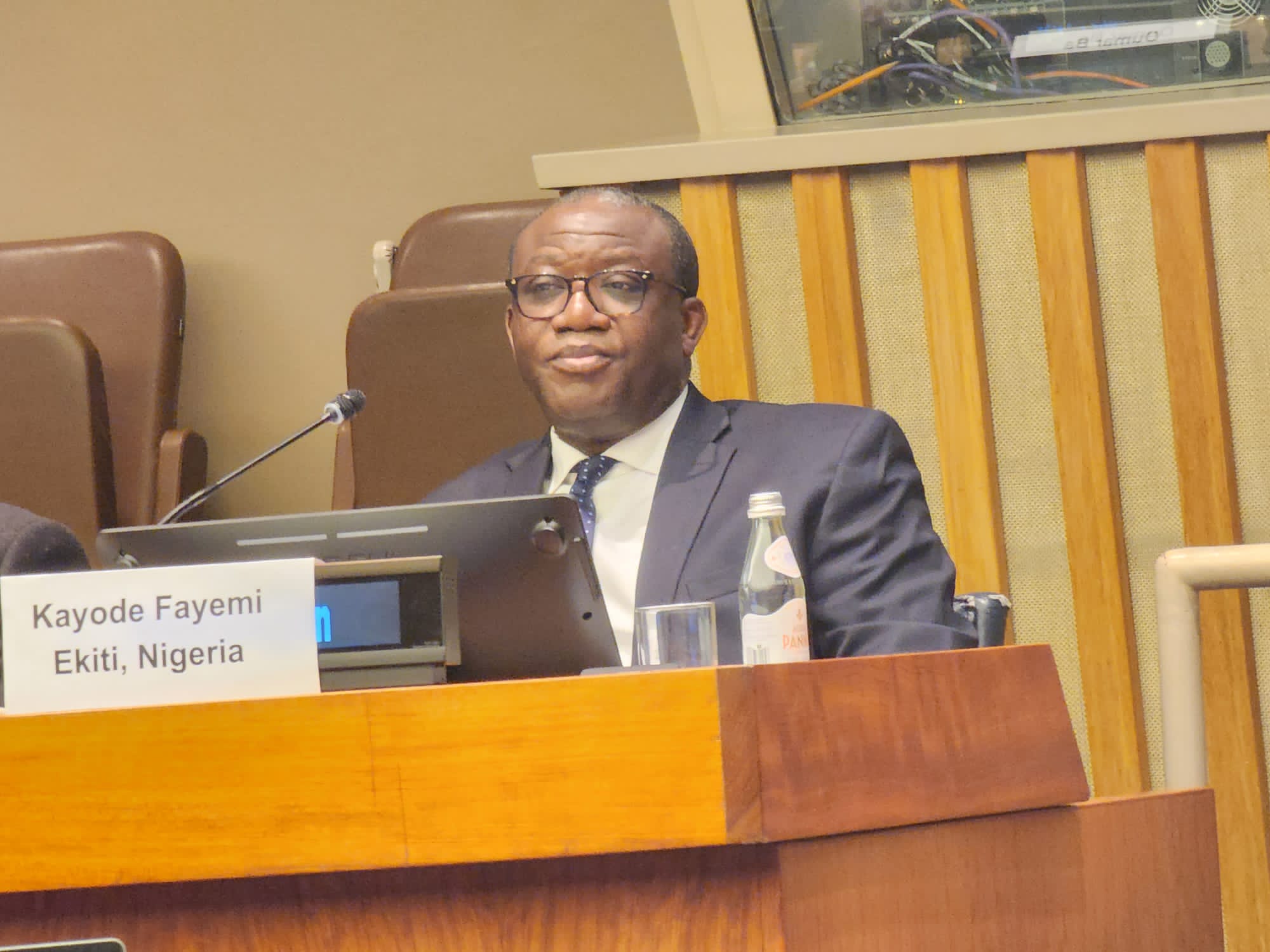 UN Conference: Fayemi advocates water security in Africa (Photos)
