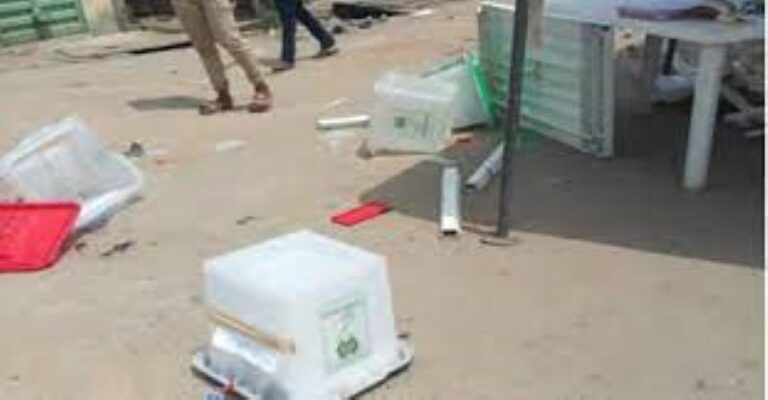 Report: Hoodlums attack polling units in Lekki