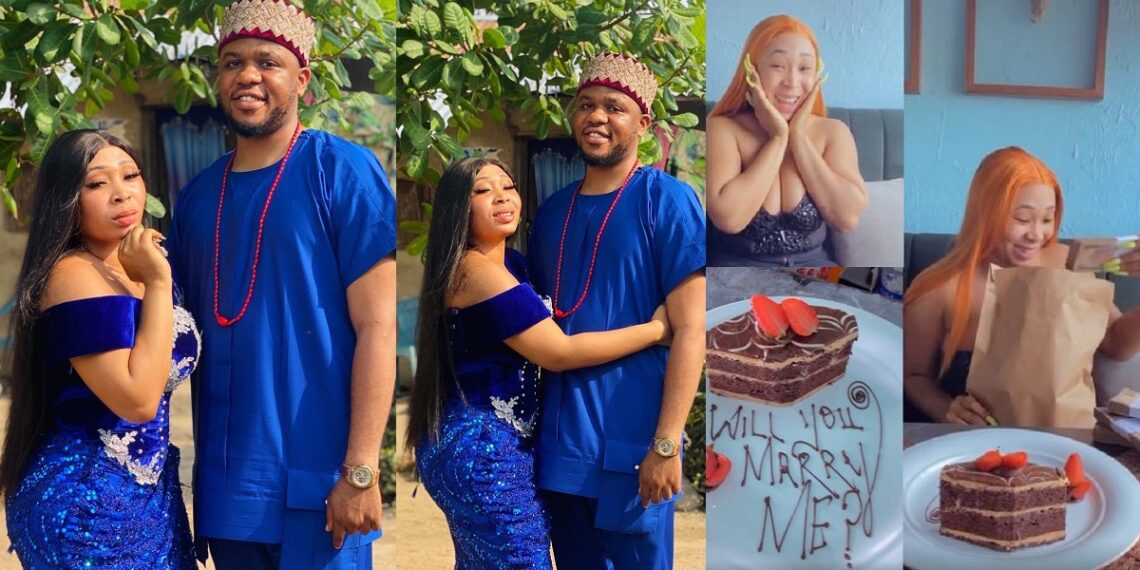 Nigerian Lady who received N2.5M after saying YES to her Man’s proposal in 2021, marries another man