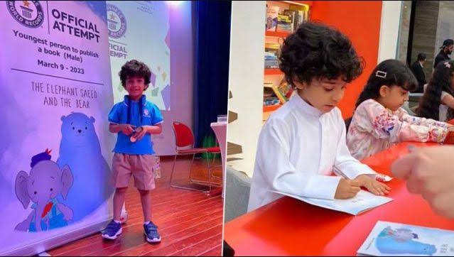 Saeed Rashed Almheiri Becomes World’s Youngest Author at Four-year-old
