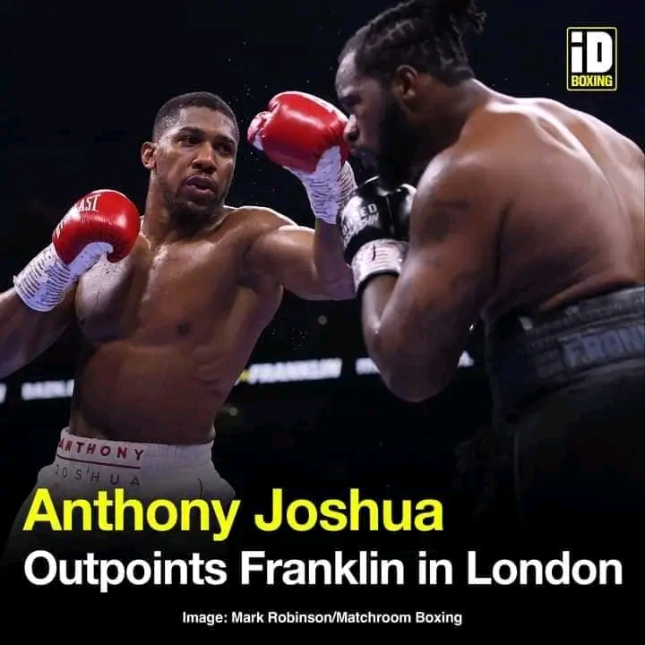 Anthony Joshua Defeats Jermaine Franklin