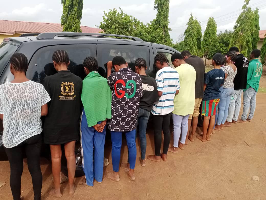 Six Nabbed For Stripping Lady, Pouring Pepper Into Her Pr*vate Part And Posting Video Online