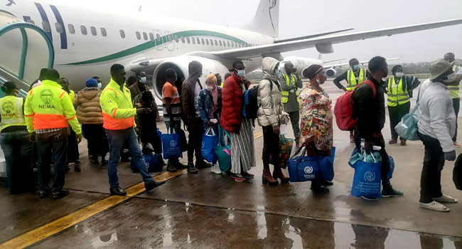 256 stranded Nigerians rescued from Libya, Chad