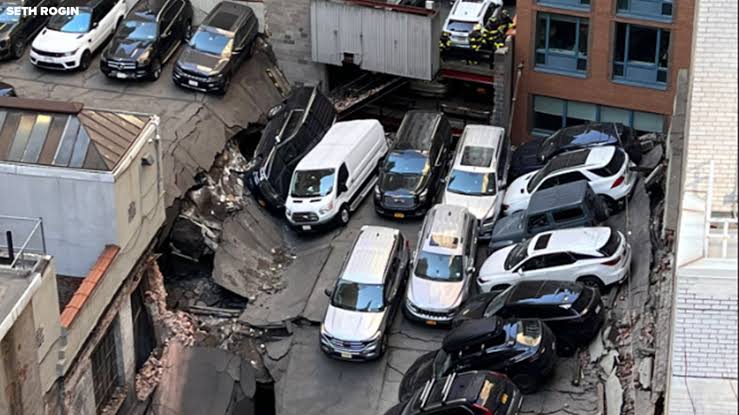 Parking Garage Collapses In NYC Leaves Many Trapped, One Dead
