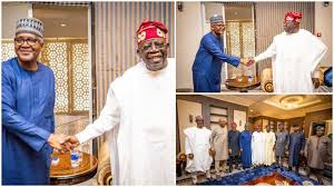Africa’s Richest Man Dangote Meets President-elect Tinubu in Defence house