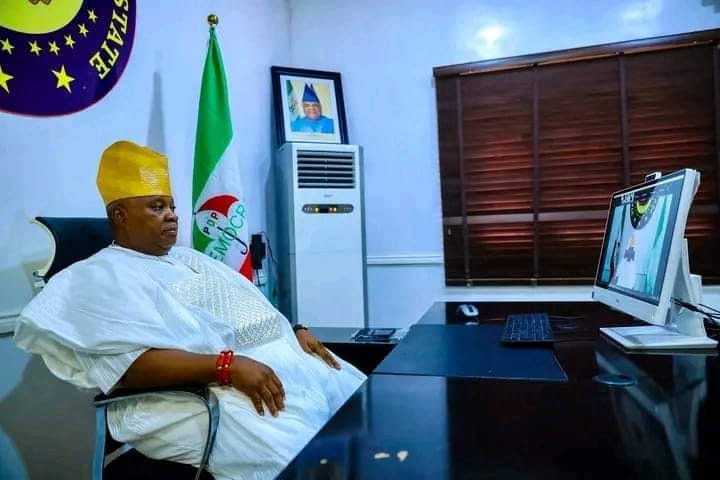 Gov. Adeleke receives important messages from Bishop Egbebunmi: Cares to know?
