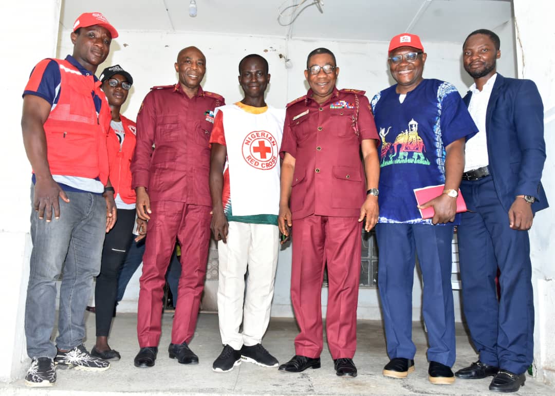 Red Cross Visits Osun Amotekun Corps, Applauds Agency For Job-welldone
