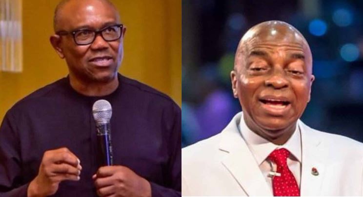 Finally, Peter Obi confesses to have spoken with Oyedepo on phone
