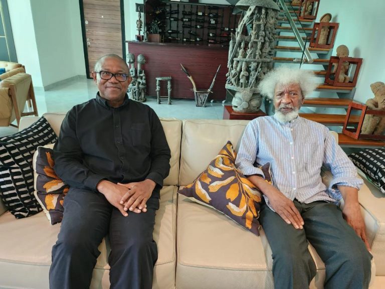 Soyinka reacts to Obi’s visitation for reconciliation rumour, fires media