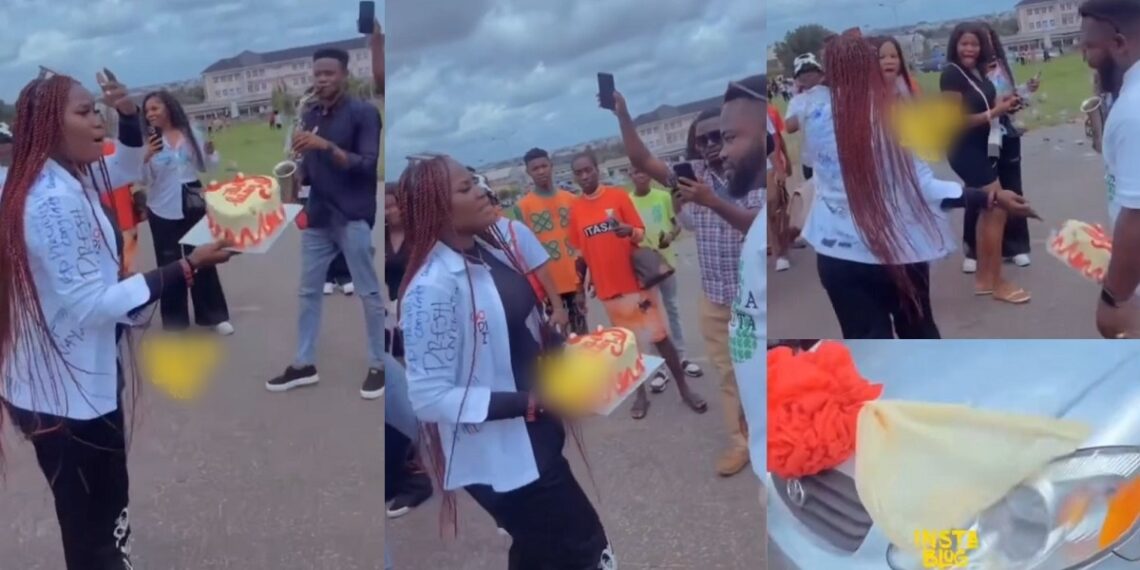 Nigerian graduate rejects her boyfriend’s marriage proposal, car gift on signing out day