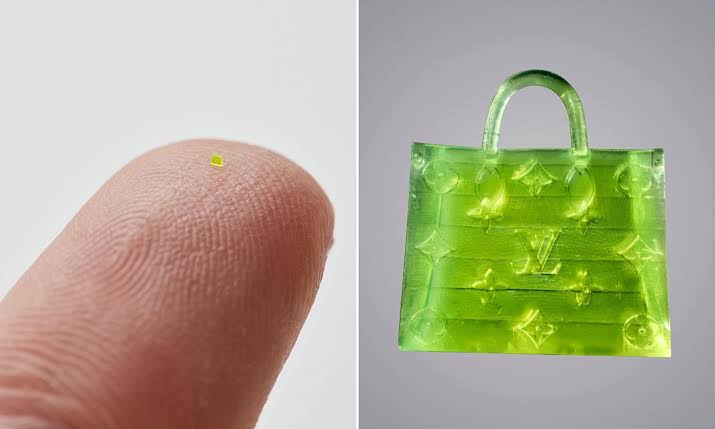 Microscopic handbag ‘smaller than grain of salt’ sells for $63,750