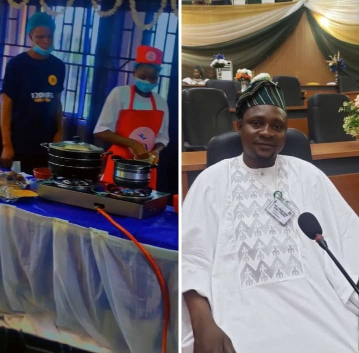 Cook-a-thon: Ekiti Lawmaker, Odebunmi Donates Food Items, Drums More Support For Chef Dammy’s 120 hours cook
