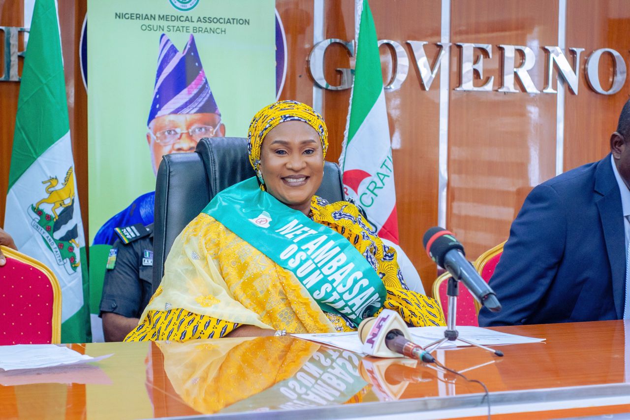 Osun Governor’s Wife Emerges 2023 NET Ambassador