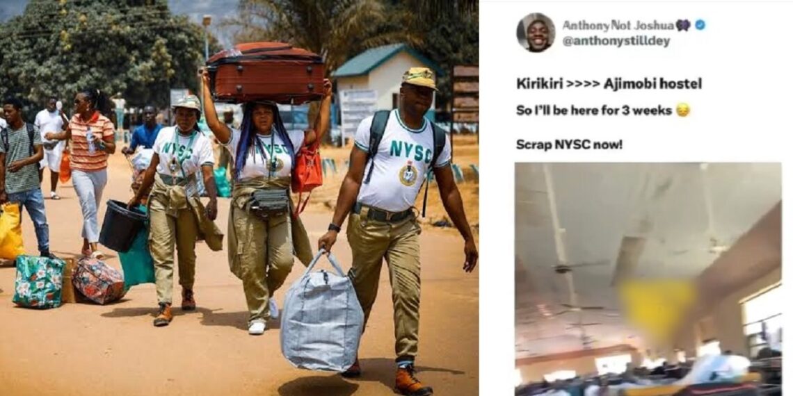 NYSC decamps, extends service year of Oyo corp member for condemning hostel
