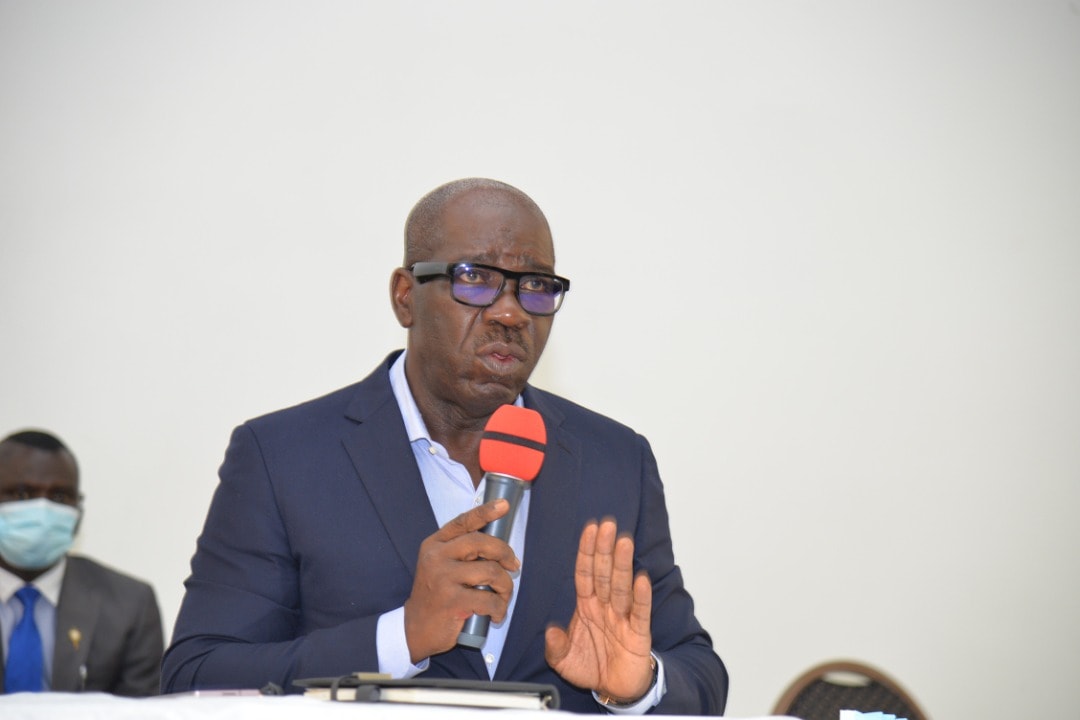 Etsako: Obaseki takes campaigns for party, Says ‘our candidate is a better person’