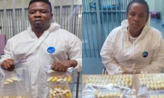 Nigerian woman hides drug in private part as India-bound ‘fake ‘couple’ excretes 184 wraps of Cocaine