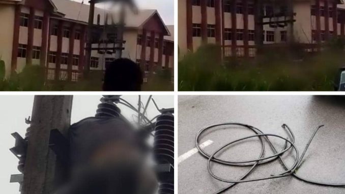 Suspected Cable Thief Reportedly Electrocuted To Death In UNIZIK