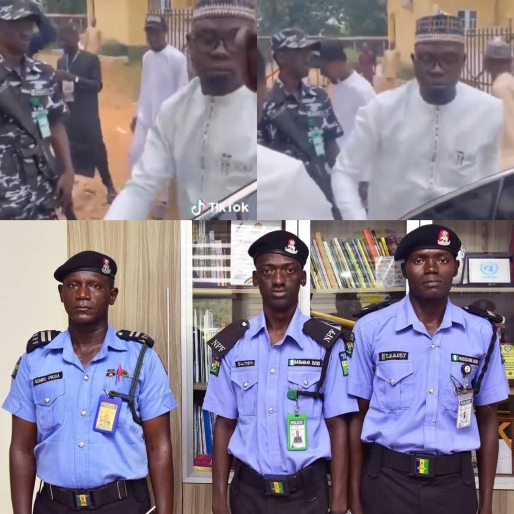 Nigerian Police officers filmed escorting Student Union president summoned to Abuja