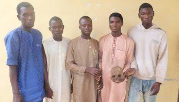 “Not Easy Living In Nigeria,” Suspects Reveal Why They Embark On Human Skull Business