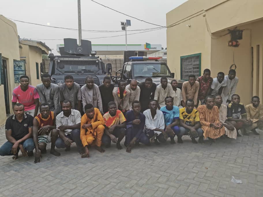 JUST IN: Police arrest 98 kidnappers, robbers, others in Kano
