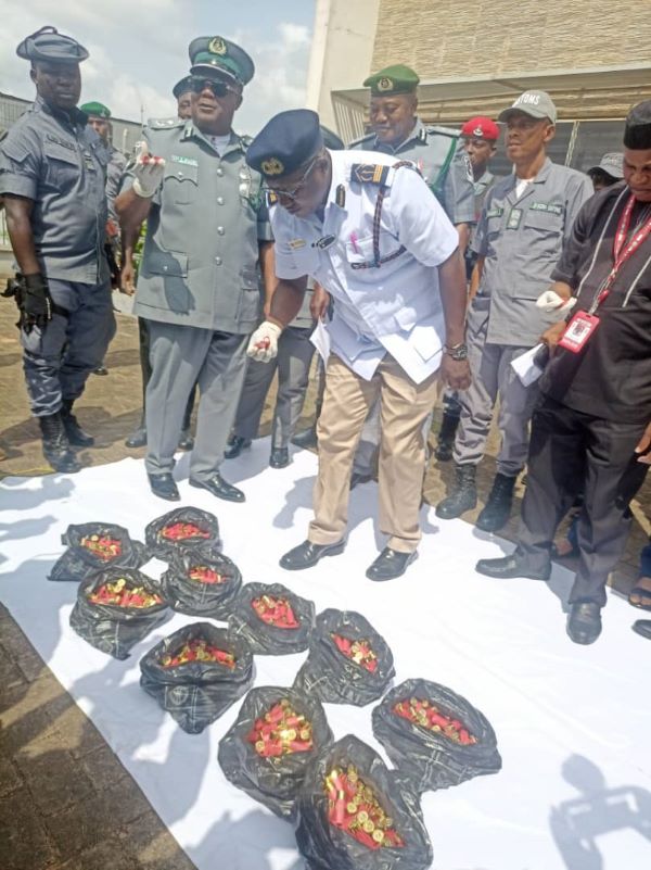 Customs uncovers 975 ammunition rounds inside bags of rice in Ogun— Report