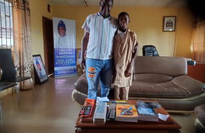 Jubilation as 14-year-old Maxwell bags scholarship in Osun