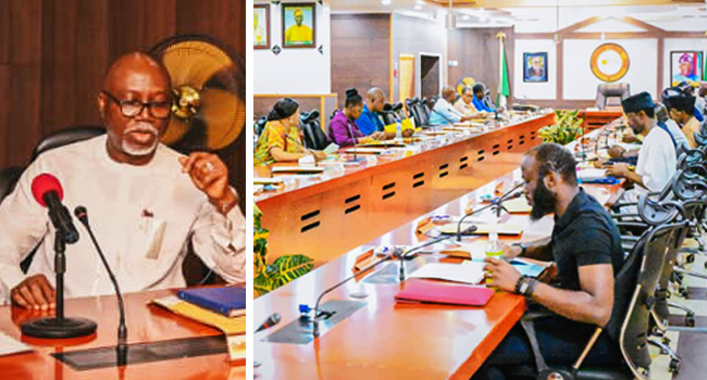 Breaking: D’Gov, Aiyedatiwa Presides Over Ondo Exco Meeting