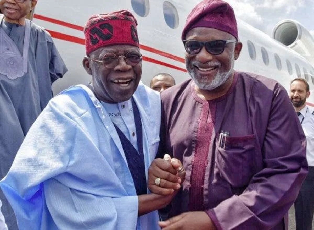 Tinubu’s Heartfelt Tribute to Akeredolu: A Salute to Our Fearless Brother