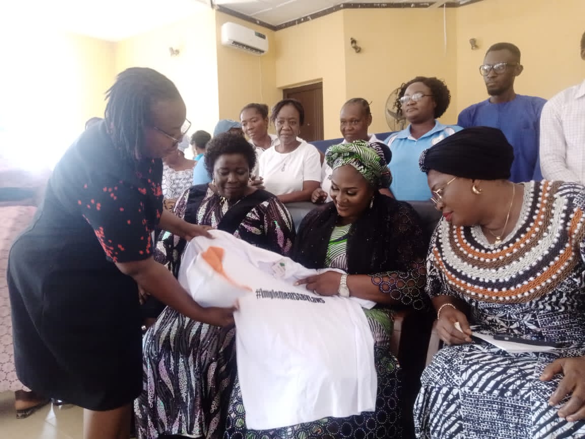 #ImplementSGBVLaws: SJN Cluster, Other CSOs meet Osun Governor’s Wife to eliminate GBV