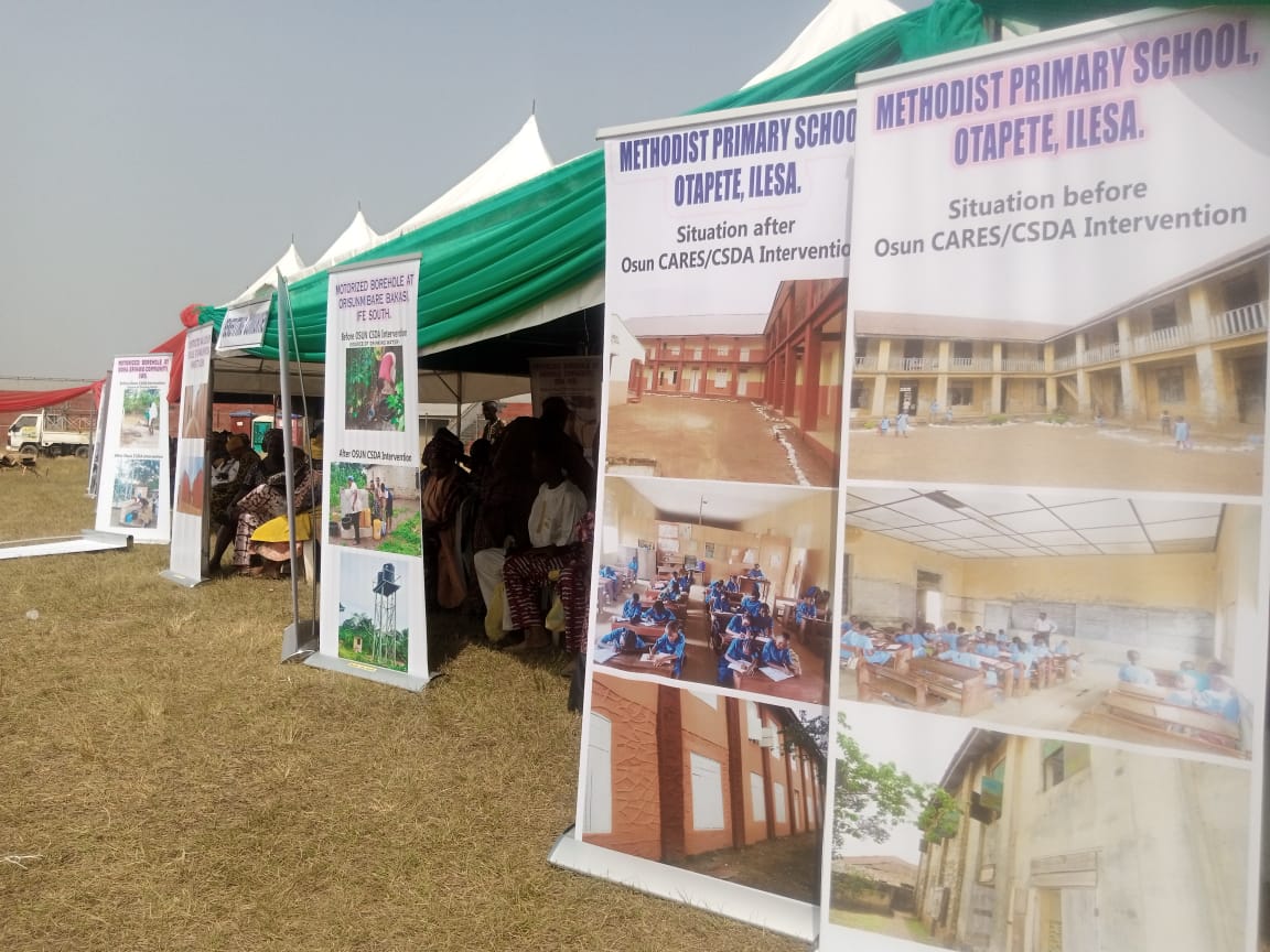 Community Development Day: We have constructed 64 lock market shops, completed 127 pro-poor, functional, gender-sensitive projects – Osun CSDA General Manager