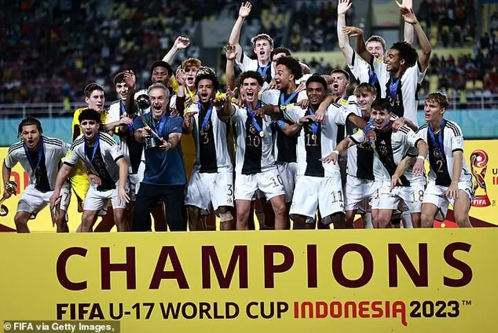 Germany win Under 17 World Cup after beating France