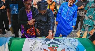 Akeredolu’s remains land in the Country