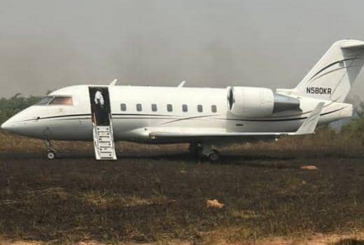JUST IN: Private Jet With VIPs Onboard Crash-Lands In Ibadan