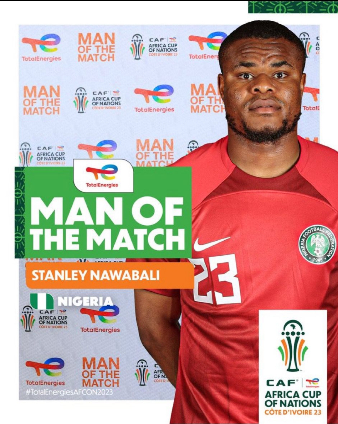 AFCON: “He can save Nigeria’s economy”— Nigerians Hail ‘Gifted Hands’ Nwabali as Super Eagles Soar to Victory in Clash with Bafana Bafana 