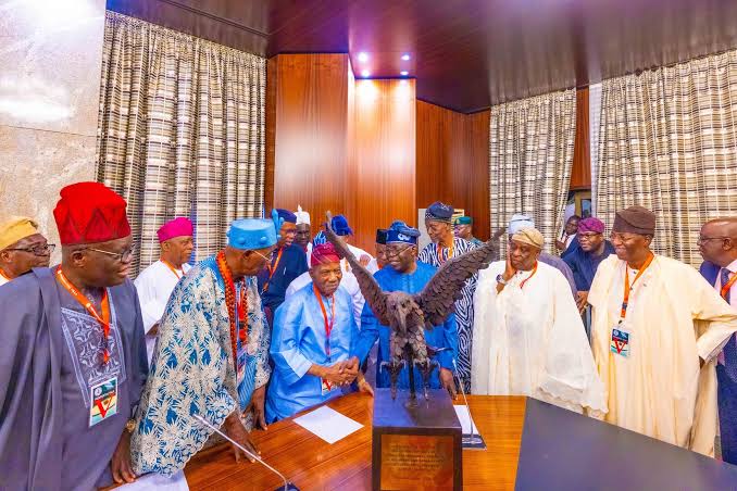 What President Tinubu Told Afenifere Leaders In Abuja – Details